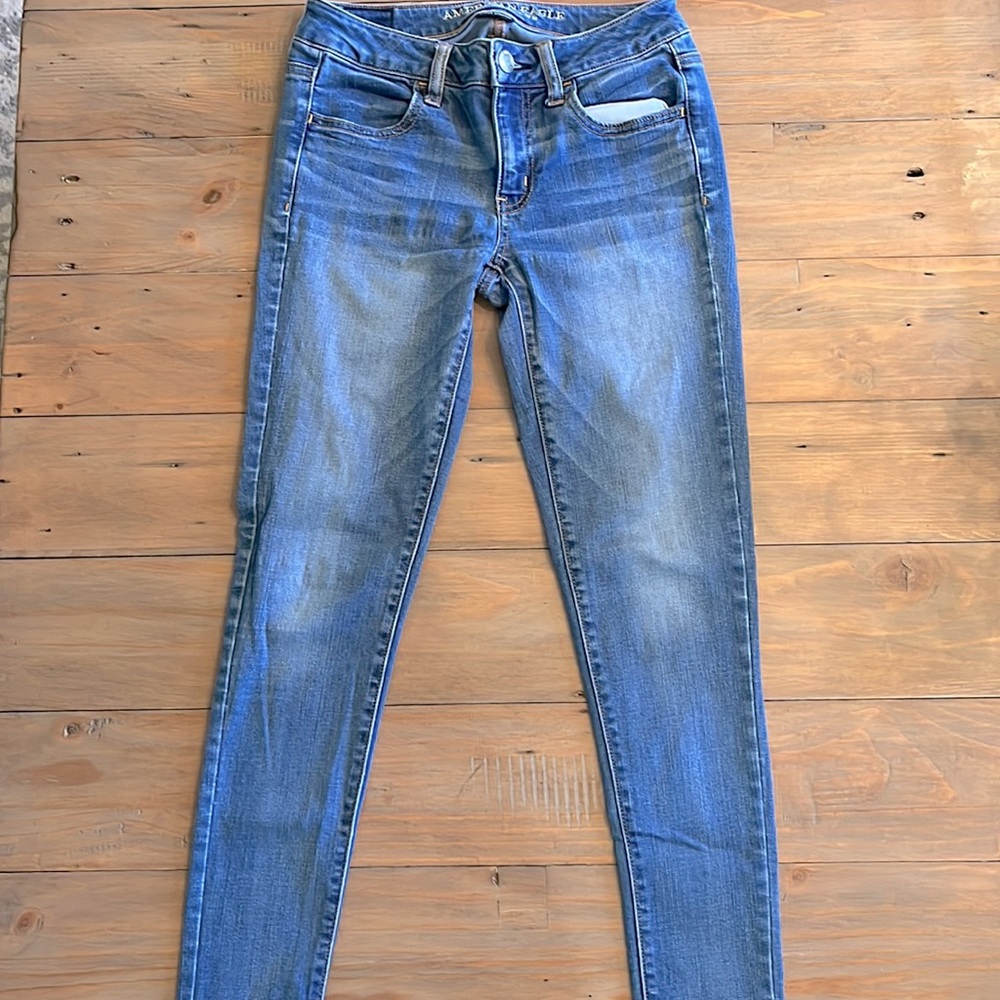 American Eagle super stretch jeggings size 4